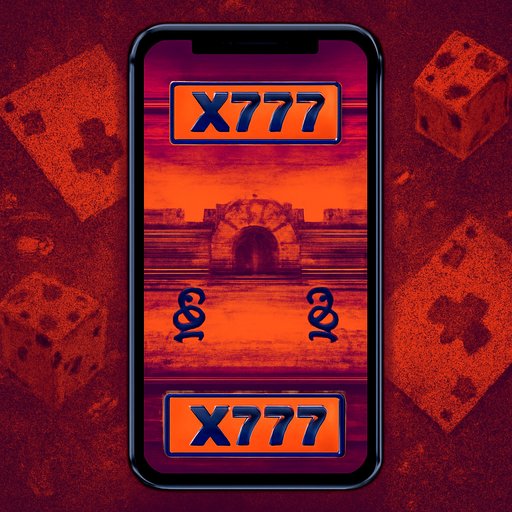 Numbers panel on the X777 mobile screen